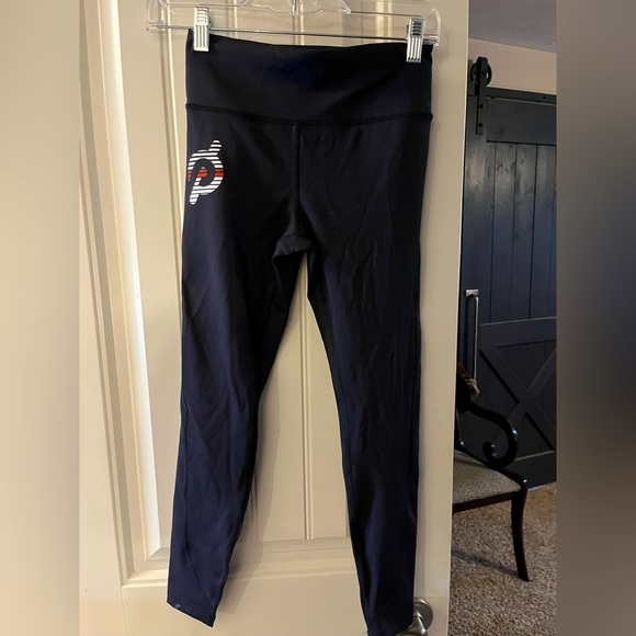 Peloton Pants - Peloton Black Crop Leggings with Logo, size small